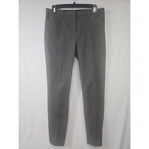Theory Pants Women's Size 4 Sage Green Kick Pant Bistretch Office Trouser Pointe